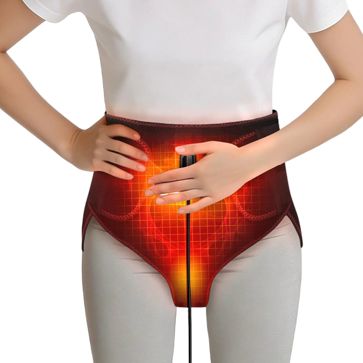 Electric Heating & Massage Menstrual Relief Pad