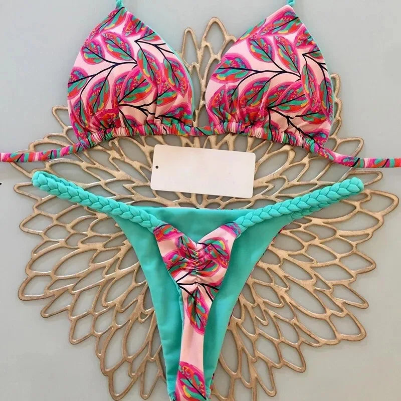 Sexy Patterned Bikini