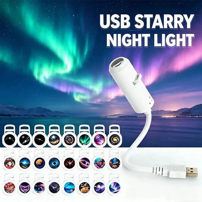 USB Galaxy Projector Nigh Light