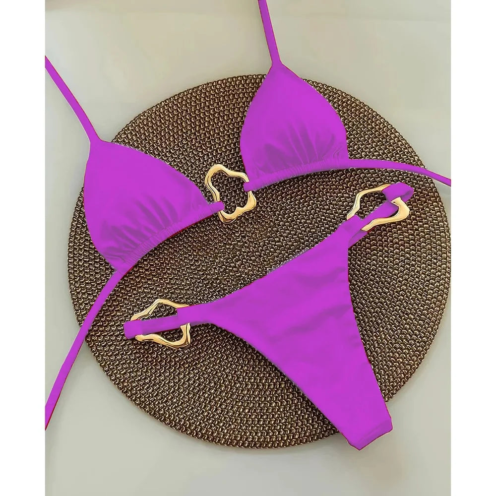 Sexy Lace up Bikini