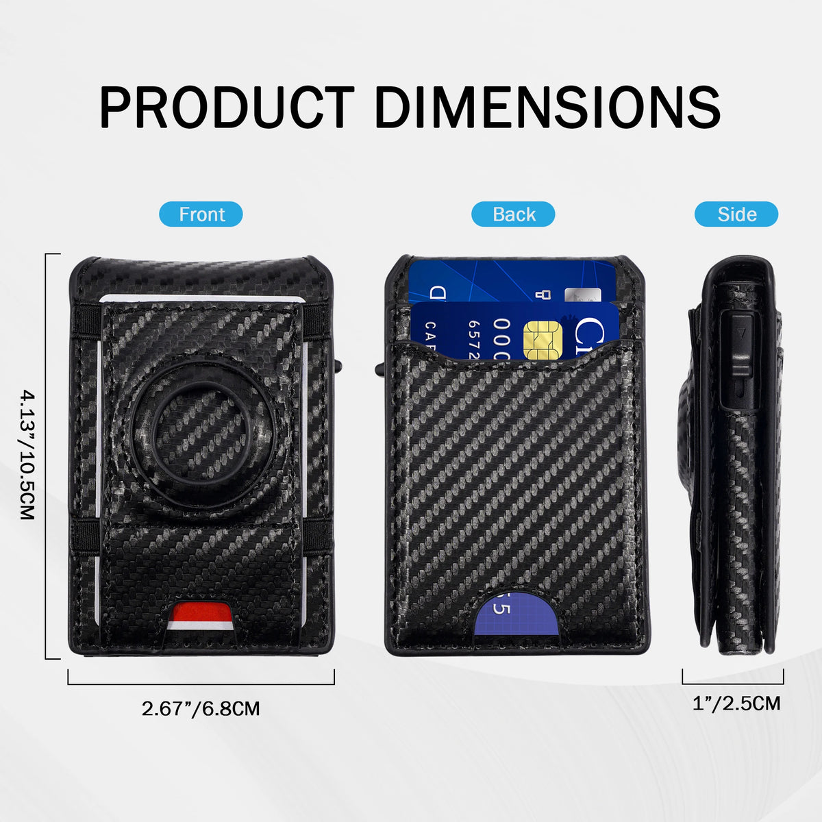 Magnetic RFID Wallet