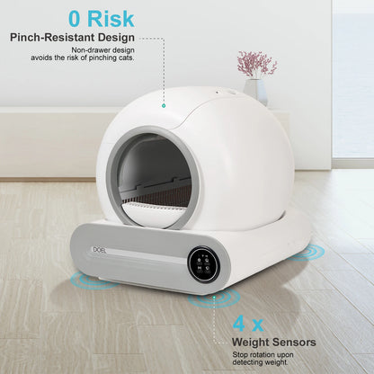 Smart Automatic Self Cleaning Litter Box