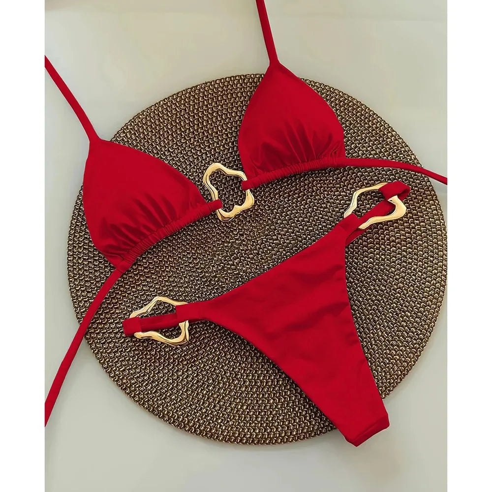 Sexy Lace up Bikini