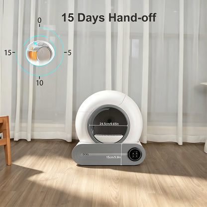 Smart Automatic Self Cleaning Litter Box