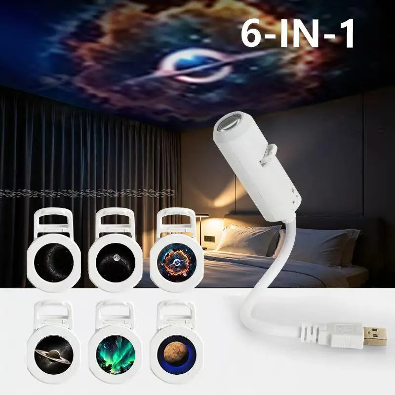 USB Galaxy Projector Nigh Light